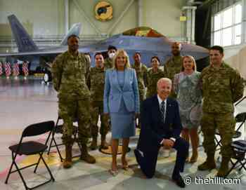Biden tells troops they are 'the backbone' of America