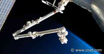 Orbital debris strikes ISS robotic arm, leaves a mark     - CNET