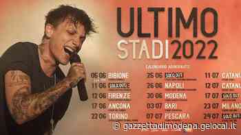 Modena, confermato il concerto di Ultimo al Braglia: 30 giugno 2022 - La Gazzetta di Modena