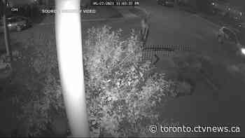 'I was disappointed': Pride sign stolen off lawn in Burlington, Ont.