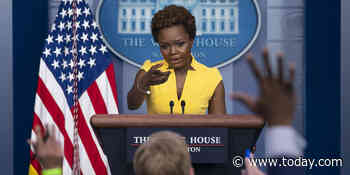 Karine Jean-Pierre makes history in White House briefing room