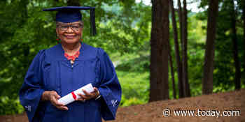 Great-grandmother earns a college degree at 78: 'I really love learning'