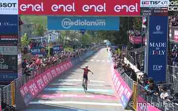 Giro d'Italia 2021, a Sega di Ala vola Daniel Martin. Yates riapre i giochi - Mondiali.net