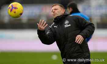 Newcastle assistant coach Graeme Jones is called up to England coaching staff for Euro 2020 - Daily Mail