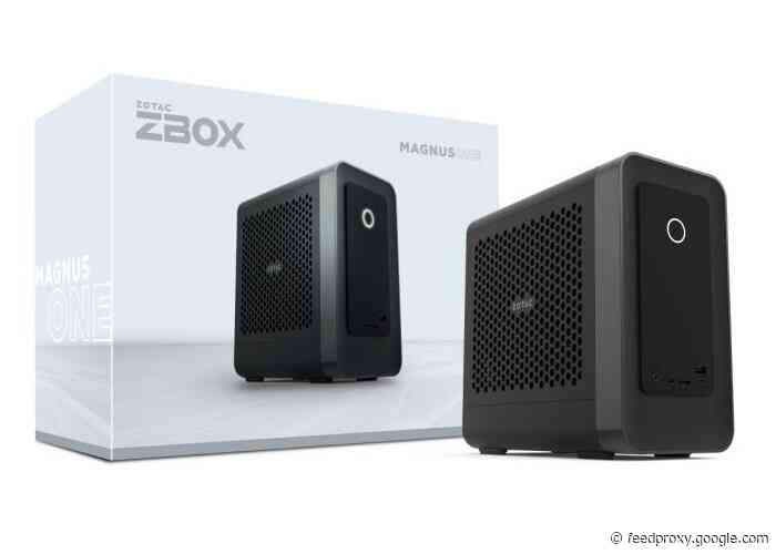 Zotac Magnus One mini gaming PC desktop with NVIDIA RTX 3060