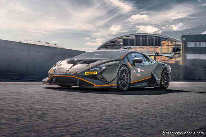 Lamborghini Huracán Super Trofeo EVO2 hits the track in 2022