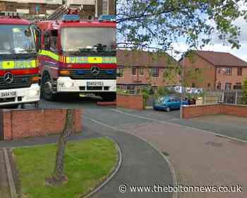 Fire crews break into Westhoughton house after pan of food catches alight