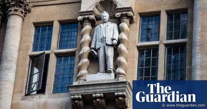 Oxford Rhodes statue should be turned to face wall, says Antony Gormley