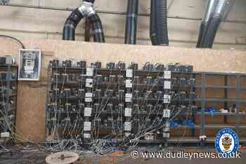 Cryptocurrency 'mine' found stealing electricity in West Midlands - Dudley News