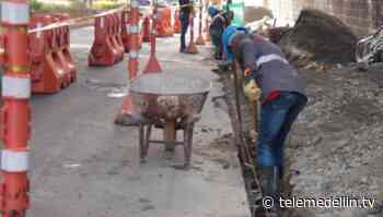 Avanzan obras de recuperación de la malla vial en corredor entre Envigado e Itagüí - Telemedellín