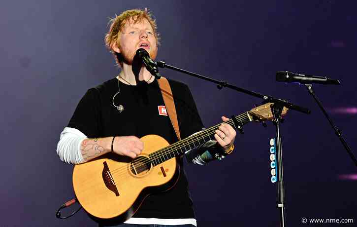 Ed Sheeran talks “really different” new single and playing with a band for first time