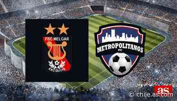 FBC Melgar 0-0 Metropolitanos: resultado, resumen y goles - AS Chile