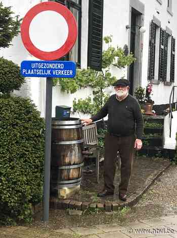 Verkeersbord plaatselijk verkeer staat ongelukkig voor inrit van Kannenaar - Het Belang van Limburg