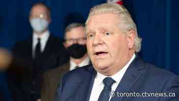 Ontario reports just over 1,000 new COVID-19 cases, hospitalizations under 1,000