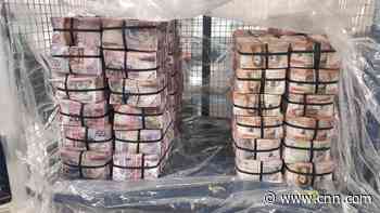 London police seize $7M  after spotting man struggling to carry bags stuffed with cash