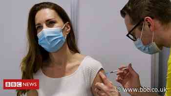 Duchess of Cambridge gets first Covid vaccine dose