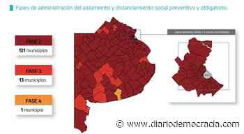 Así quedó cada municipio en el "mapa de fases" bonaerense - Diario Democracia