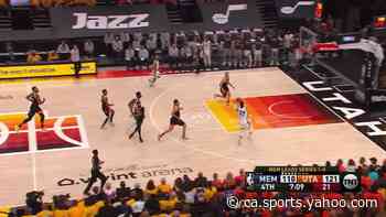 Dillon Brooks with a dunk vs the Utah Jazz - Yahoo Canada Sports