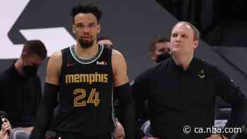 Memphis Grizzlies head coach Taylor Jenkins praises 'the ultimate competitor' Dillon Brooks after a stunning postseason debut - NBA CA