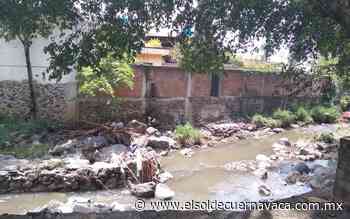 Temen vecinos de Jiutepec y Cuernavaca que barranca se desborde por temporada de lluvias - El Sol de Cuernavaca