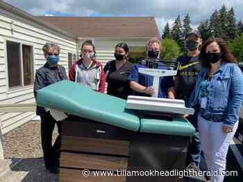 Rinehart Clinic donates medical exam equipment to support TBCC programs - Tillamook Headlight-Herald