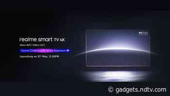 Realme Smart TV 4K Specifications, Price in India Surface Online Ahead of May 31 Launch - Gadgets 360