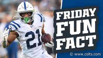 Friday Fun Fact: Nyheim Hines Joins Marshall Faulk and Edgerrin James On List Of Impressive All-Around Running Backs - Colts.com