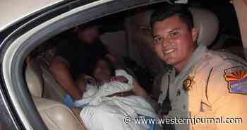 AZ State Troopers Perform Heroic Act in Back of Squad Car