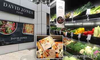 David Jones to close 35 of its smaller food halls connected to BP that only opened in last two years - Daily Mail