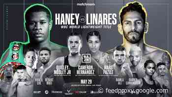 Haney vs. Linares live updates