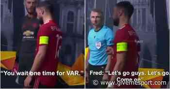 Man United news: Bruno Fernandes vented frustration at officials at half-time vs Villarreal - GIVEMESPORT