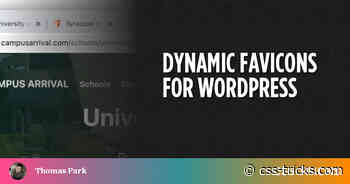 Dynamic Favicons for WordPress