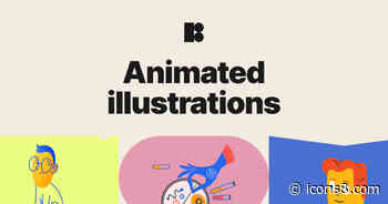 Animated Illustrations by Icons8 - 100+ moving pictures to liven up your designs