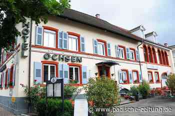 Das Gasthaus Ochsen in Steinen öffnet wieder - Steinen - Badische Zeitung - Badische Zeitung
