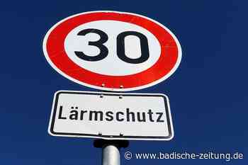 Über den Lärmschutz zu Tempo 30 in Zentrum von Steinen - Steinen - Badische Zeitung - Badische Zeitung