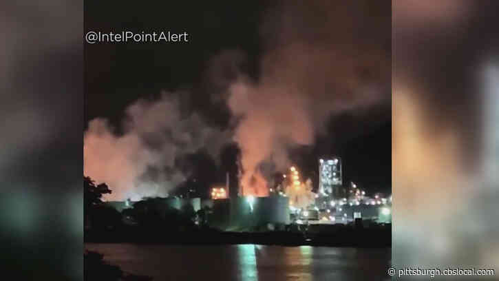 Crews Put Out Fire After Explosion At West Va. Oil Refinery