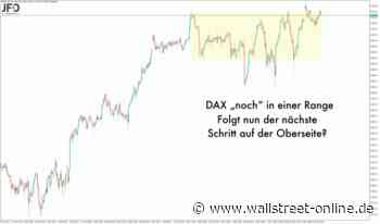 DAX-Wochenplan: Verharren am Rekordhoch auf das nächste Signal