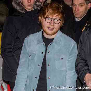 Ed Sheeran says sponsorship deal was a 'long process'