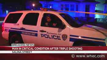 RPD: 3 people shot, 1 critically injured on Salina Street