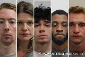 Gallery: The south east London criminals jailed in May