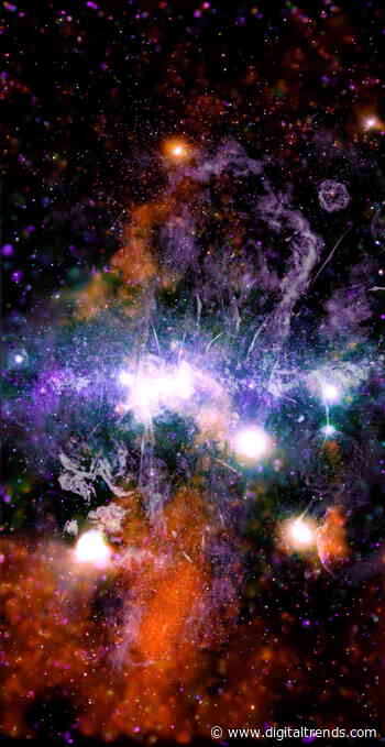 NASA shares a spectacular image of the heart of the Milky Way