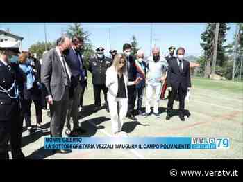 Monte Giberto - La sottosegretaria Vezzali inaugura il campo polivalente - Vera TV