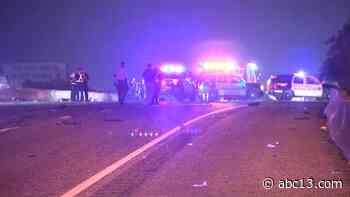 2 dead after high-speed crash on Houston's I-10 East Freeway - KTRK-TV