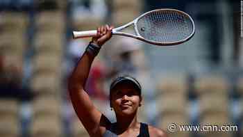 Naomi Osaka fined for avoiding media after straight sets victory at the French Open