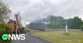 Brand in bijgebouw van kasteel in Geetbets - VRT NWS