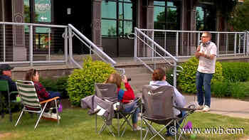 Helium Comedy Club offers outdoor shows as people get used to going in-person again