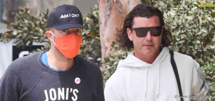 Chris Martin Meets Up with Gavin Rossdale for Lunch in Malibu