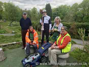 Darwen Cemetery's lawn mower donation will help restoration