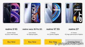 Realme GT 5G Teased to Launch in India Soon: Expected Price, Specifications
