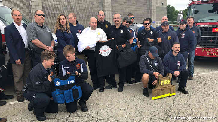 McKeesport Community Members Raise Money, Donate 40 Bulletproof Vests To First Responders
